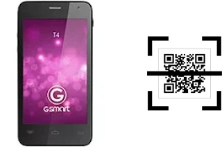 Comment lire les codes QR sur un Gigabyte GSmart T4 ?