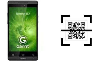 Comment lire les codes QR sur un Gigabyte GSmart Roma R2 ?