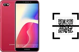 Comment lire les codes QR sur un Gionee F205 ?