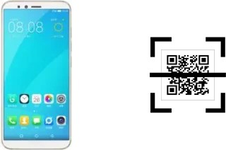 Comment lire les codes QR sur un Gionee F6 ?