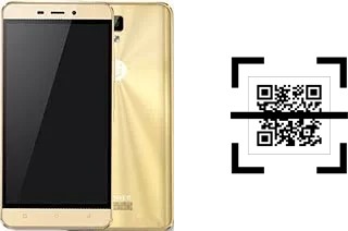 Comment lire les codes QR sur un Gionee P7 Max ?