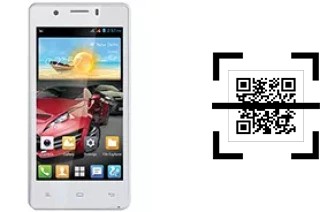 Comment lire les codes QR sur un Gionee Pioneer P4S ?