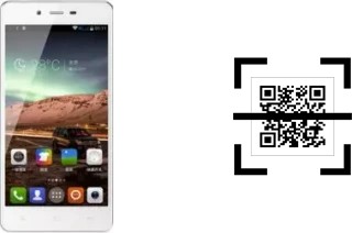 Comment lire les codes QR sur un Gionee V188 ?