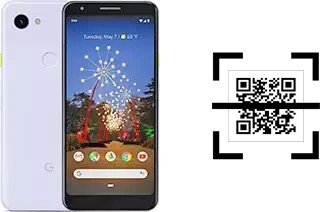 Comment lire les codes QR sur un Google Pixel 3a ?