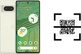 Comment lire les codes QR sur un Google Pixel 7 ?