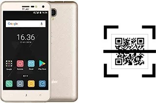 Comment lire les codes QR sur un Haier G51 ?