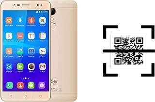 Comment lire les codes QR sur un Haier L7 ?