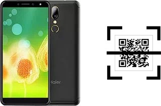 Comment lire les codes QR sur un Haier L8 ?