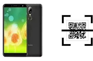 Comment lire les codes QR sur un Haier Leisure L8 ?