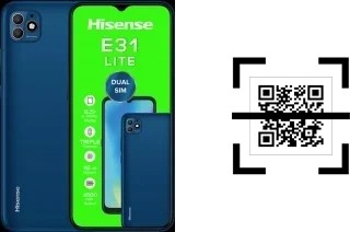 Comment lire les codes QR sur un HiSense E31 LITE ?