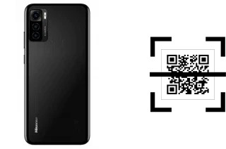 Comment lire les codes QR sur un HiSense E60 LITE ?