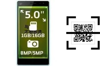 Comment lire les codes QR sur un HiSense I632M ?