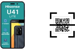 Comment lire les codes QR sur un HiSense U41 Lite ?