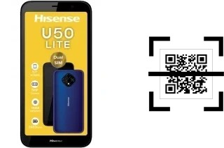 Comment lire les codes QR sur un HiSense U50 Lite ?