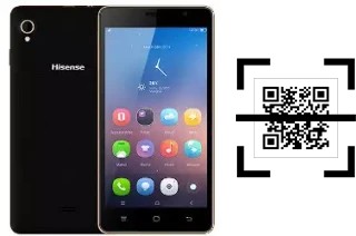 Comment lire les codes QR sur un HiSense U972 ?