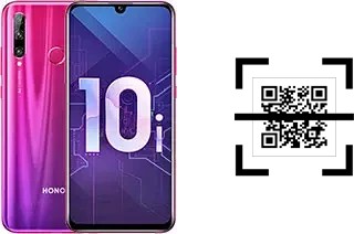 Comment lire les codes QR sur un Honor 10i ?