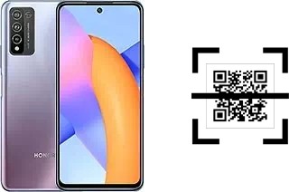 Comment lire les codes QR sur un Honor 10X Lite ?