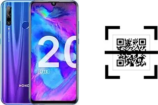 Comment lire les codes QR sur un Honor 20 lite ?