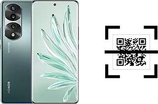 Comment lire les codes QR sur un Honor 70 Pro+ ?