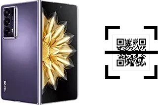 Comment lire les codes QR sur un Honor Magic V2 ?