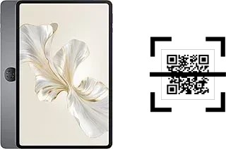 Comment lire les codes QR sur un Honor Pad 9 ?