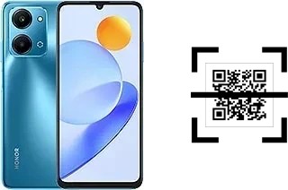 Comment lire les codes QR sur un Honor Play7T ?