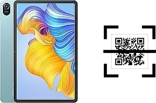 Comment lire les codes QR sur un Honor Pad 8 ?