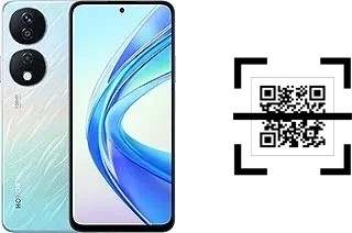 Comment lire les codes QR sur un Honor X7b ?