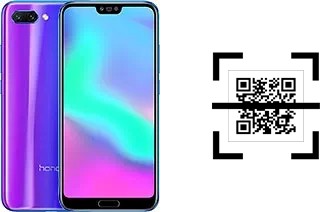 Comment lire les codes QR sur un Honor 10 ?