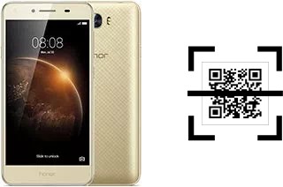 Comment lire les codes QR sur un Honor 5A ?