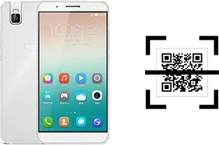 Comment lire les codes QR sur un Honor 7i ?