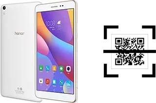 Comment lire les codes QR sur un Honor Pad 2 ?