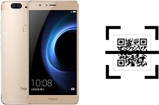 Comment lire les codes QR sur un Honor V8 ?