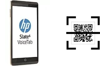 Comment lire les codes QR sur un HP Slate6 VoiceTab ?