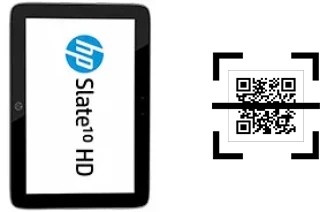 Comment lire les codes QR sur un HP Slate10 HD ?