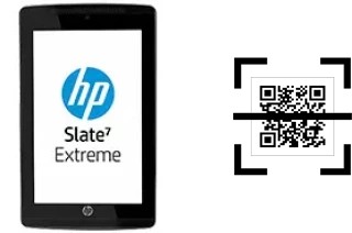 Comment lire les codes QR sur un HP Slate7 Extreme ?