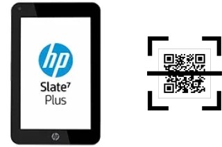 Comment lire les codes QR sur un HP Slate7 Plus ?