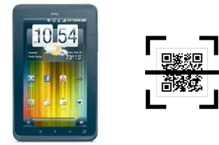 Comment lire les codes QR sur un HTC EVO View 4G ?