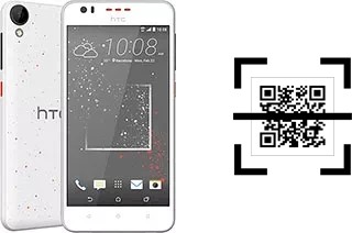 Comment lire les codes QR sur un HTC Desire 825 ?