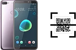 Comment lire les codes QR sur un HTC Desire 12+ ?