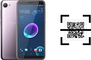 Comment lire les codes QR sur un HTC Desire 12 ?