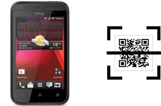 Comment lire les codes QR sur un HTC Desire 200 ?