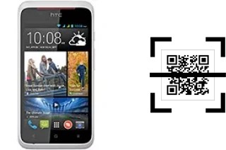 Comment lire les codes QR sur un HTC Desire 210 dual sim ?