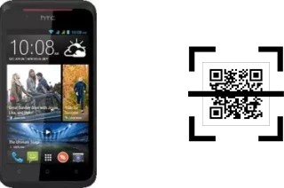 Comment lire les codes QR sur un HTC Desire 210 ?