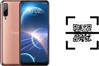 Comment lire les codes QR sur un HTC Desire 22 Pro ?