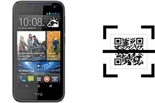 Comment lire les codes QR sur un HTC Desire 310 ?