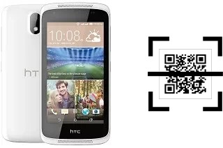 Comment lire les codes QR sur un HTC Desire 326G dual sim ?