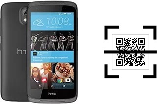 Comment lire les codes QR sur un HTC Desire 526 ?