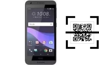 Comment lire les codes QR sur un HTC Desire 555 ?