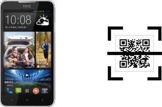 Comment lire les codes QR sur un HTC Desire 616 ?